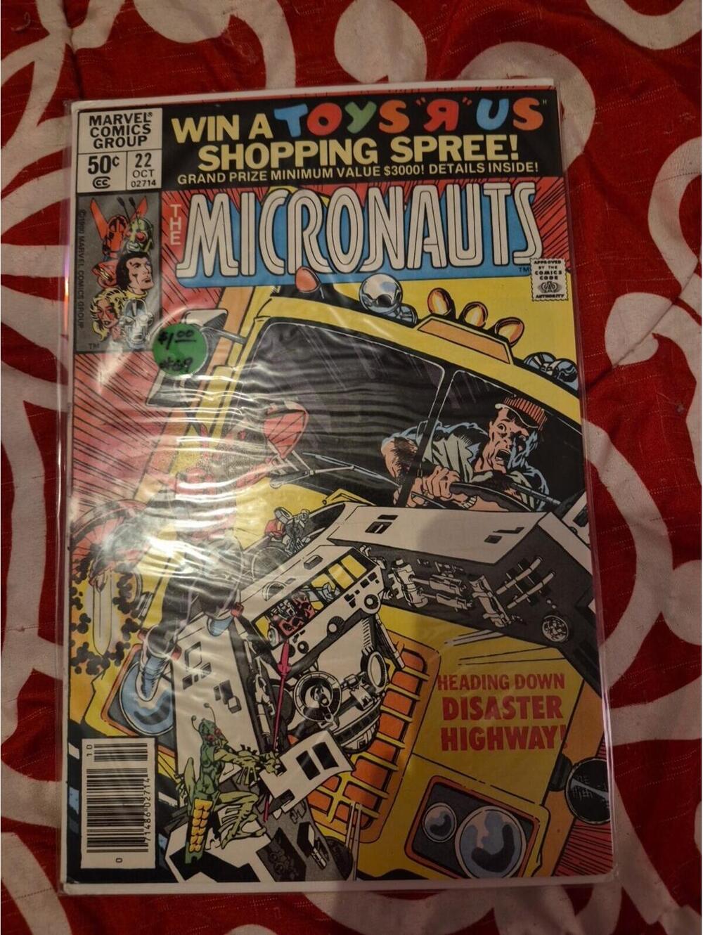 Micronauts #22 (Marvel Comics October 1980)